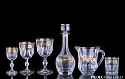 Набор бокалов для красного вина Columbia Gold, 6 шт, Timon