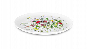 Чайный сервиз на 6 персон Rosenthal "Дикие цветы", 21 предмет