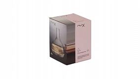 Декантер для вина Nude Glass Прохлада 1,25 л, мрамор