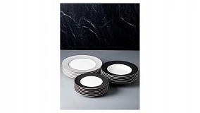 Столовый сервиз на 6 персон Decor de table Вола платина, 26 предметов