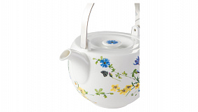 Чайный сервиз на 6 персон Rosenthal "Альпийские цветы", 21 предмет