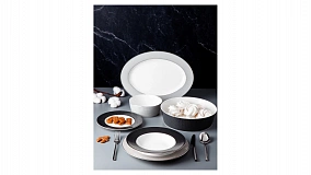 Столовый сервиз на 6 персон Decor de table Вола платина, 26 предметов