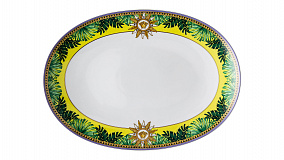 Блюдо овальное Rosenthal Versace Мир джунглей 33 см