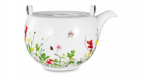 Чайный сервиз на 6 персон Rosenthal "Дикие цветы", 21 предмет