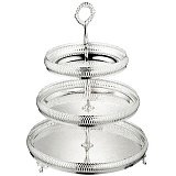 Блюдо трехъярусное Queen Anne 18,23,28см