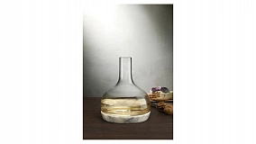 Декантер для вина Nude Glass Прохлада 1,25 л, мрамор